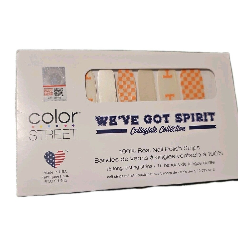 Color Street Nail Strips 🧡 UNIVERSITY OF TENNESSEE 🤍 Retired